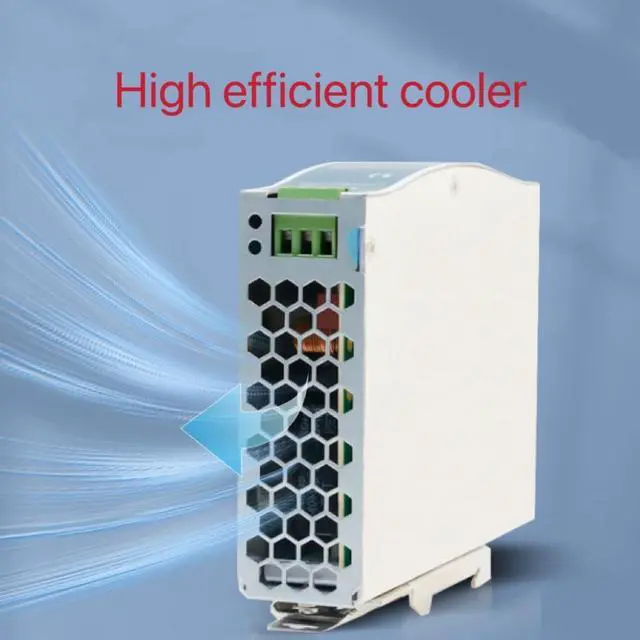 Alt view image 4 of 5 - Nixesky 12VDC DIN Rail Power Supply NDR120-12 120W 12V 10A with Dual Output 120VAC to 12VDC