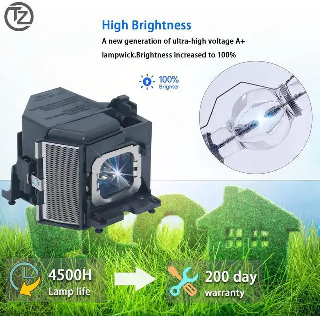 Alt view image 2 of 5 - TZRSQL Original LMP-H220 Replacement Projector Lamp Bulb for Sony VPL-VW260ES VPL-VW270ES VPL-VW278ES VPL-VW285ES VPL-VW295ES VPL-VW315N VPL-VW320ES VPL-VW325ES VPL-VW385ES VPL-VW365ES