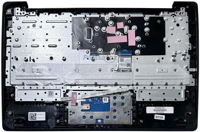 Alt view image 3 of 5 - Partsatoz Laptop Palmrest Upper Case Top Cover with US English Keyboard and Touchpad Assembly Replacement for HP Fortis 11 G1m Chromebook MT8186 P24048-001 (NOT for HP Fortis 11 Flip G1m)