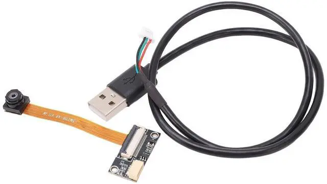 Alt view image 5 of 5 - Walfront Camera Module USB Camera Module OV5693 Black Autofocus 180 Webcam Module with Low Distortion 5MP Lens