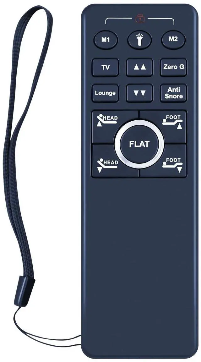 Main image of RYQIF Replacement Remote Control Compatible with MLILY EGOHOME Broward Queen Slumba Richmat HJH89B Adjustable Bed Base