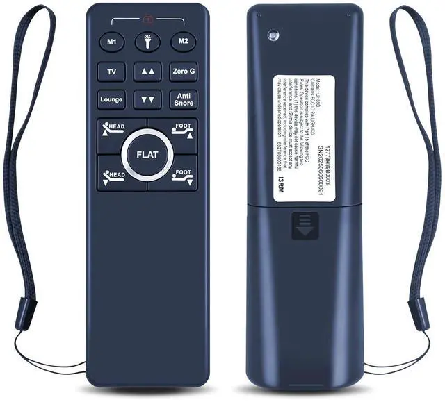 Alt view image 4 of 5 - RYQIF Replacement Remote Control Compatible with MLILY EGOHOME Broward Queen Slumba Richmat HJH89B Adjustable Bed Base