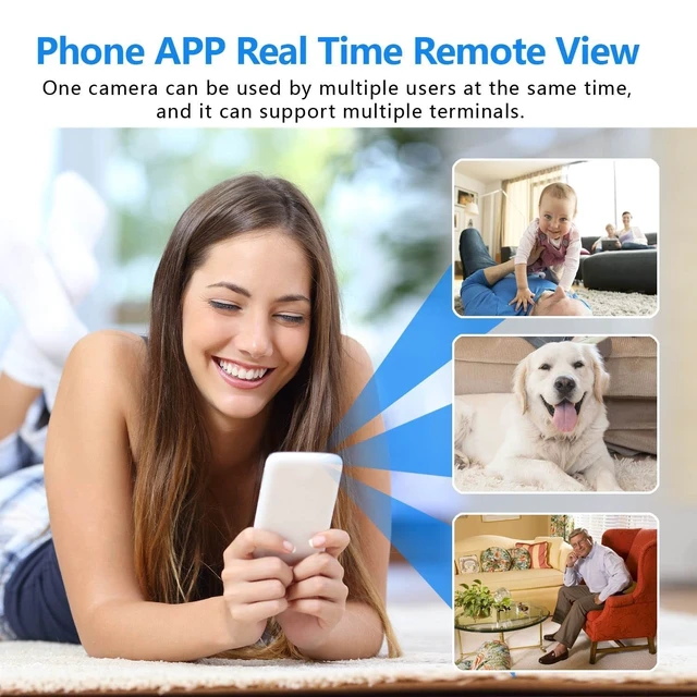 Alt view image 3 of 5 - Smallest Wireless Wifi Camera,HD1080P Spy Camera Detector,Spy Camera,Mini Camera,Nanny Cam,Small Camera,Spy Cam,Mini Spy Camera,Baby Monitor Camera,Pet Camera,Baby Monitor Camera For Outdoor/In