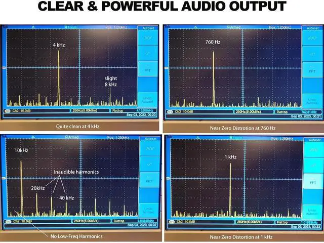 Alt view image 5 of 5 - EQ 7 Band Sound Equalizer Home Audio, 2 Channel Car Audio Equalizer, 3.5mm Interface Digital Headphone Stereo Equalizer for Home Audio, 12dB High Bass Adjustment
