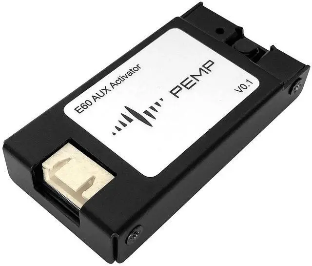Main image of PEMP E60 Aux Activator Adapter Open the Aux Audio of the Original Car for BMW E60 E61 E63 E64 CCC 2003-2010 (Note the Step 4)
