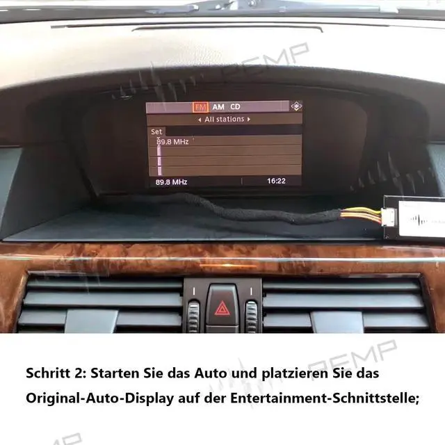 Alt view image 3 of 5 - PEMP E60 Aux Activator Adapter Open the Aux Audio of the Original Car for BMW E60 E61 E63 E64 CCC 2003-2010 (Note the Step 4)