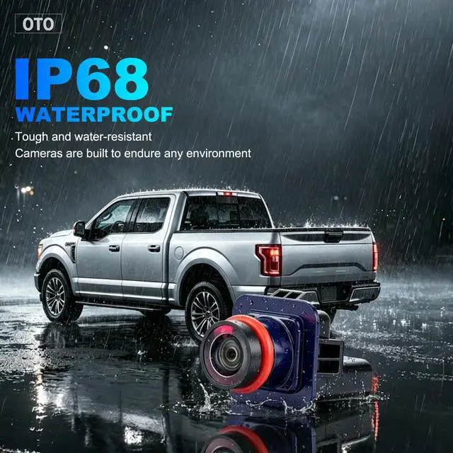 Alt view image 5 of 5 - OTO-K Rear View Backup Camera EG1Z19G490A Compatible with Taurus 2013 2014 2015 2016 2017 2018 2019 Parking Assist Camera EG1Z-19G490-A DG1Z19G490A