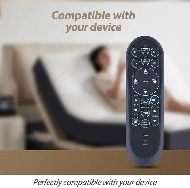 Alt view image 2 of 5 - WDZP New Bed Remote Control Replacement fit fot iDealBed S4 4iT Nebula Luxury Hybrid Mattress + 6i Custom Adjustable Bed