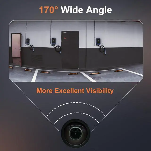 Alt view image 3 of 5 - AUTO OCCASION EG1Z19G490A Backup Camera Rear View Park Assist Camera Compatible with Ford Taurus Taurus Sho Taurus Police 2013 2014 2015 2016 2017 2018 2019 EG1Z-19G490-A DG1Z19G490A