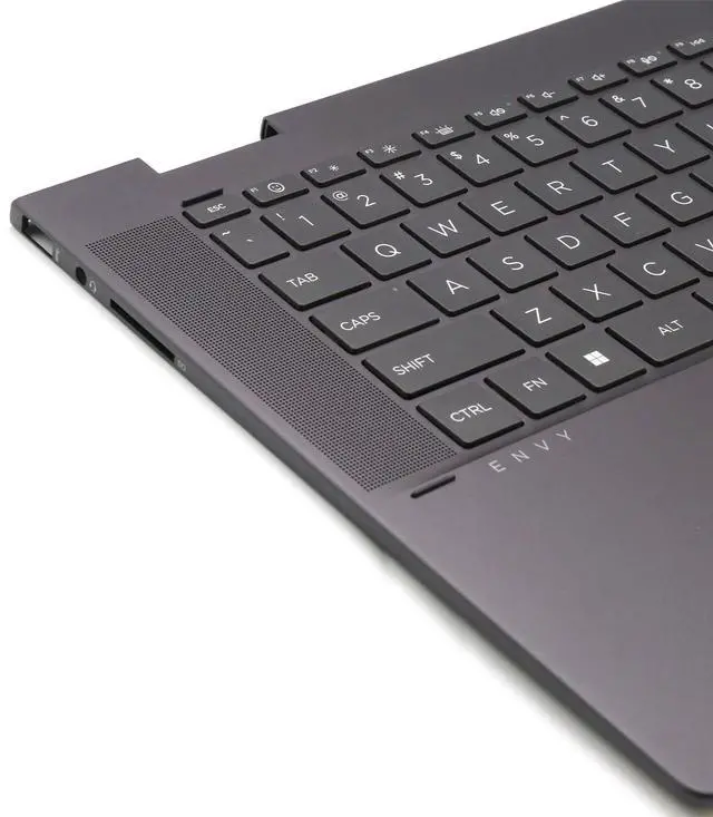 Alt view image 3 of 5 - BestParts Palmrest Backlit Keyboard Compatible with HP Envy X360 15-FE 15T-FE Series, Nightfall Black Upper Case - N49284-001