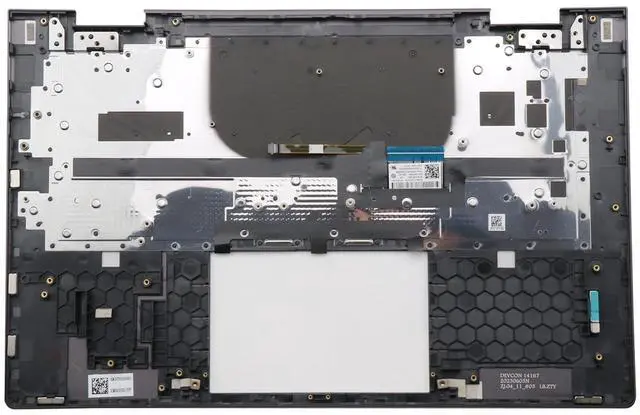 Alt view image 2 of 5 - BestParts Palmrest Backlit Keyboard Compatible with HP Envy X360 15-FE 15T-FE Series, Nightfall Black Upper Case - N49284-001