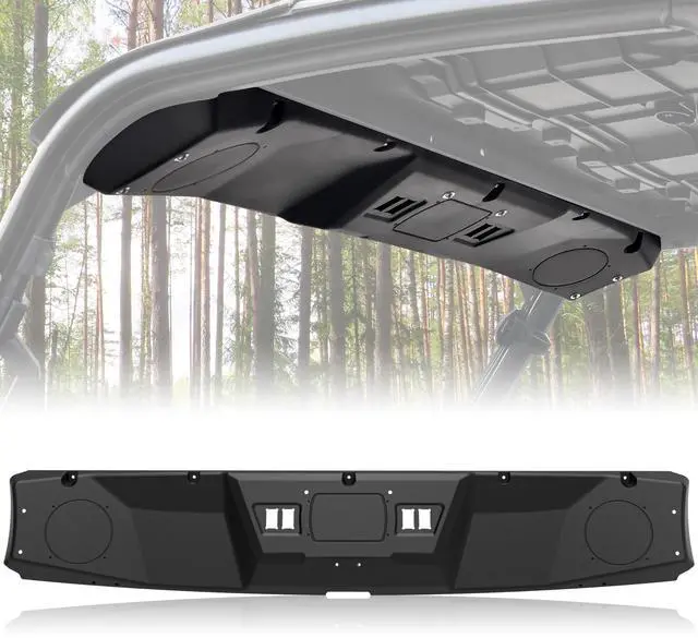 Main image of SAUTVS Ranger Front Roof Liner 2019-2026, Front Overhead 6.5" Speaker Pods System Roof Liner for Polaris Ranger 1000 XP 1000 / Crew 2019-2026 Accessories