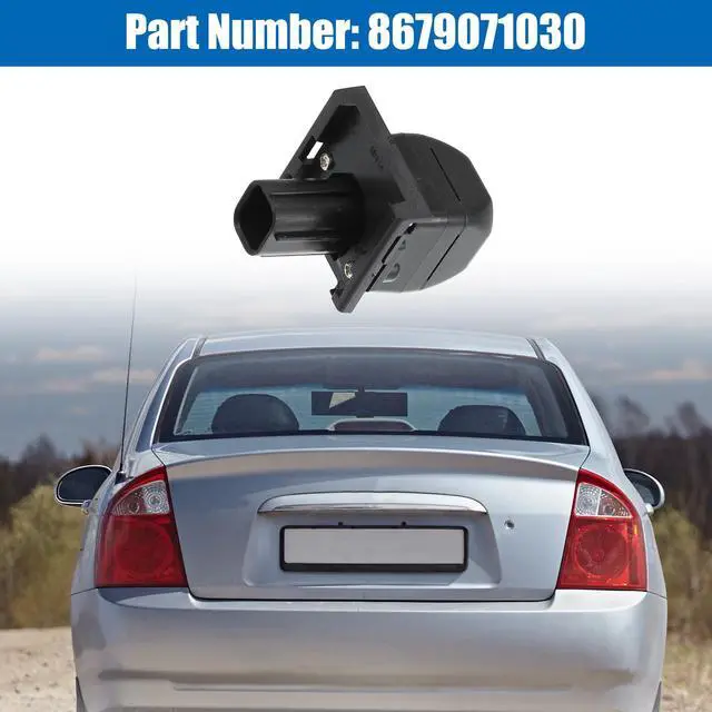Alt view image 3 of 5 - ACROPIX Car Rear View Back Up Camera Wide Angle Park Assist Reverse Camera Fit for Toyota Hilux 2011-2015 No.8679071030 - Pack of 1
