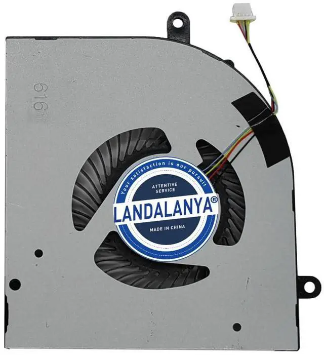 Alt view image 4 of 4 - LANDALANYA Replacememt New Laptop CPU and GPU Cooling Fan for MSI Creator Z16P Z16P-B12U B12UET B12UGST B12UHST MS-15G1 Series BS6212MS-U5Z BS6212MS-U5W DC12V 0.55A Fan