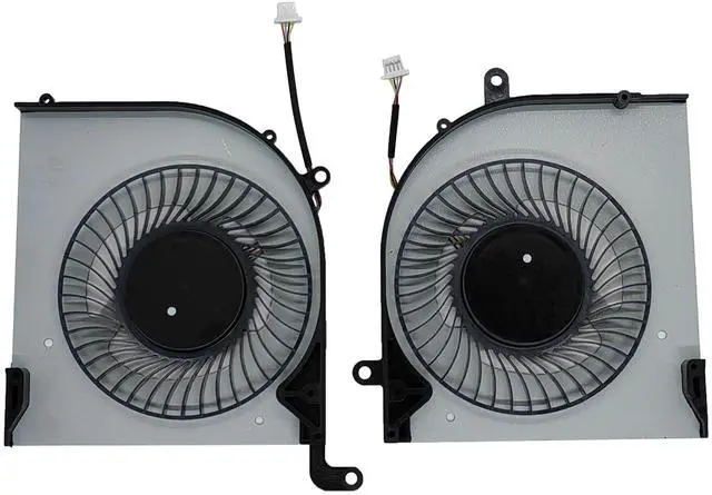 Alt view image 2 of 4 - LANDALANYA Replacememt New Laptop CPU and GPU Cooling Fan for MSI Creator Z16P Z16P-B12U B12UET B12UGST B12UHST MS-15G1 Series BS6212MS-U5Z BS6212MS-U5W DC12V 0.55A Fan