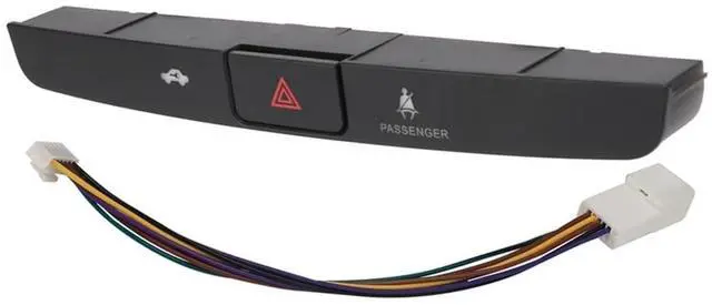 Alt view image 5 of 5 - Car Warning Indicator Switch Danger Alarm Emergency Stop Button Assembly for Toyota Highlander 2009-2014