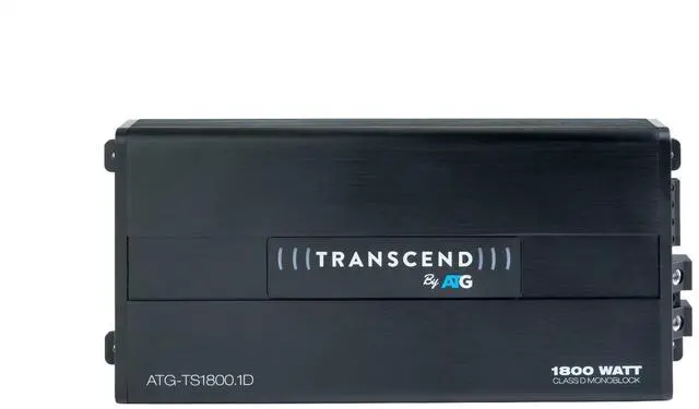 Main image of ATG Audio Transcend Series 1800w Class-D Mono Subwoofer Amplifier - ATG-TS1800.1D