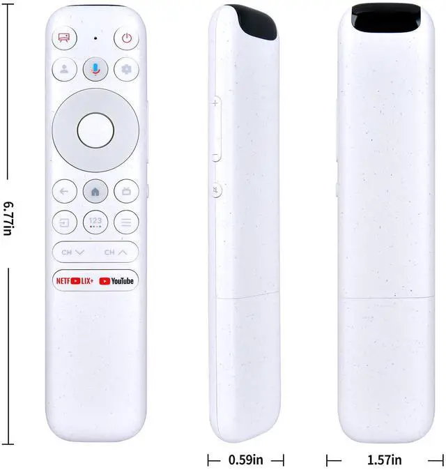 Alt view image 2 of 4 - WKOLF New Voice Remote Replacement RC902N FER1 for TCL Class NXTVISION Series Picture Frame Canvas Art TV, Compatible with 55A300W 65A300W 75A300W 85A300W G0401-000232