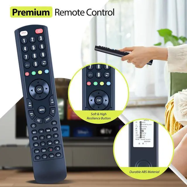 Alt view image 4 of 5 - RYQIF Replacement Remote Control for Bose Hi-Fi Soundtouch 300 Sound Bar
