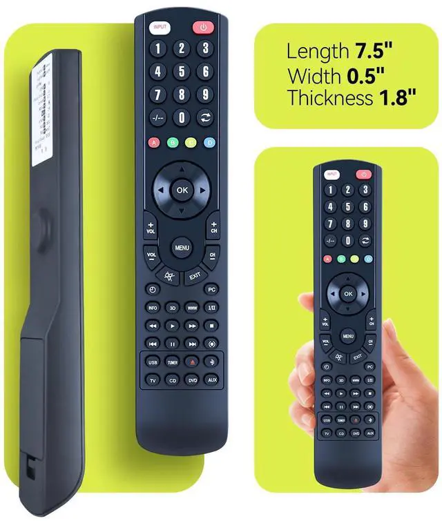 Alt view image 5 of 5 - RYQIF Replacement Remote Control for Bose Hi-Fi Soundtouch 300 Sound Bar