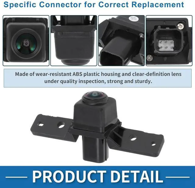 Alt view image 4 of 5 - INFINAUTO Rear View Camera for Nissan Rogue 2.5L L4 2014-2016 for Murano 3.5L V6 2015-2023 Park Assist Backup Reverse Camera Replace No.284F1-4BA0A/284F1-4BA1A