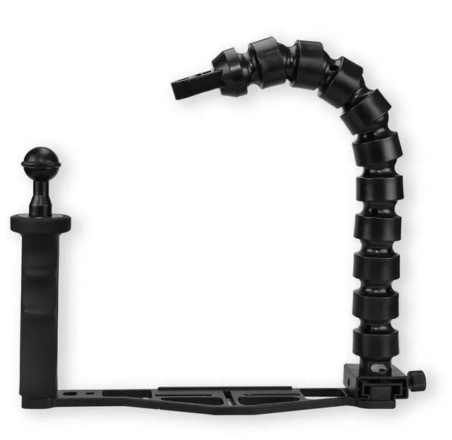Main image of YaelHelens Underwater Camera Tray, Dual Handle Stabilizer, 7-13 Inch Adjustable Width, Compatible with Seafrogs Housing (YH-TS11)