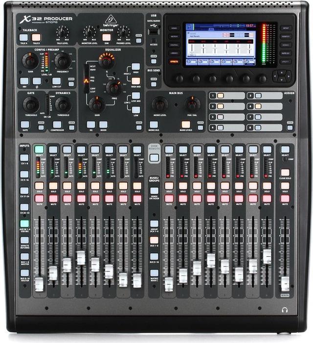 Behringer X32 Compact - Digital Mixer with MIDAS Preamps