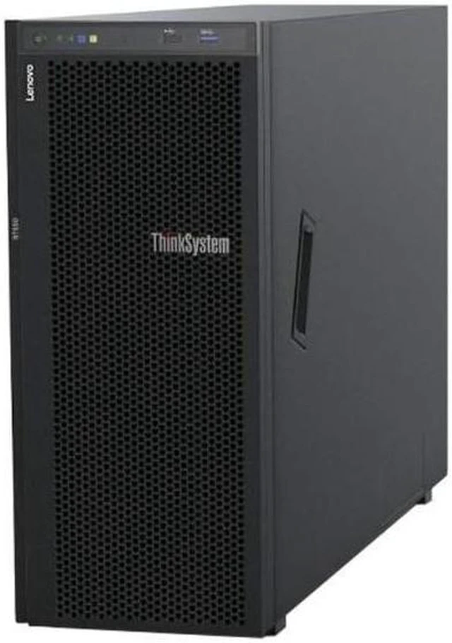 Alt view image 2 of 2 - Lenovo ThinkSystem ST558 Tower Server 2 x Intel Xeon Silver 4210, 128GB DDR4, 2TB SSD, 24TB HDD, RAID, Matrox G200 Graphics