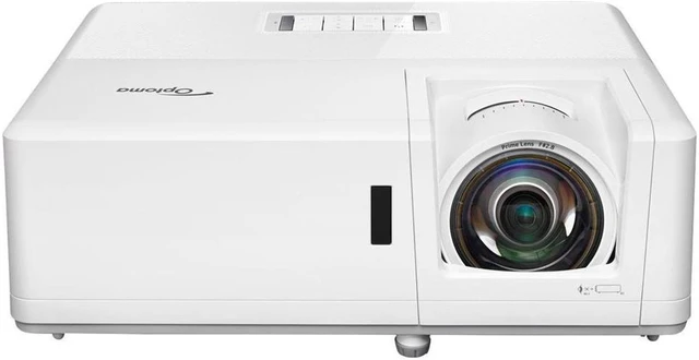Alt view image 4 of 5 - Optoma GT1090HDR Short Optoma GT1090HDR Short Throw Laser Gaming Projector | 4K HDR Input | Lamp-Free Reliable Operation 30,000 Hours | Bright 4,200 lumens for Day and Night | HDR + HLG Compatible