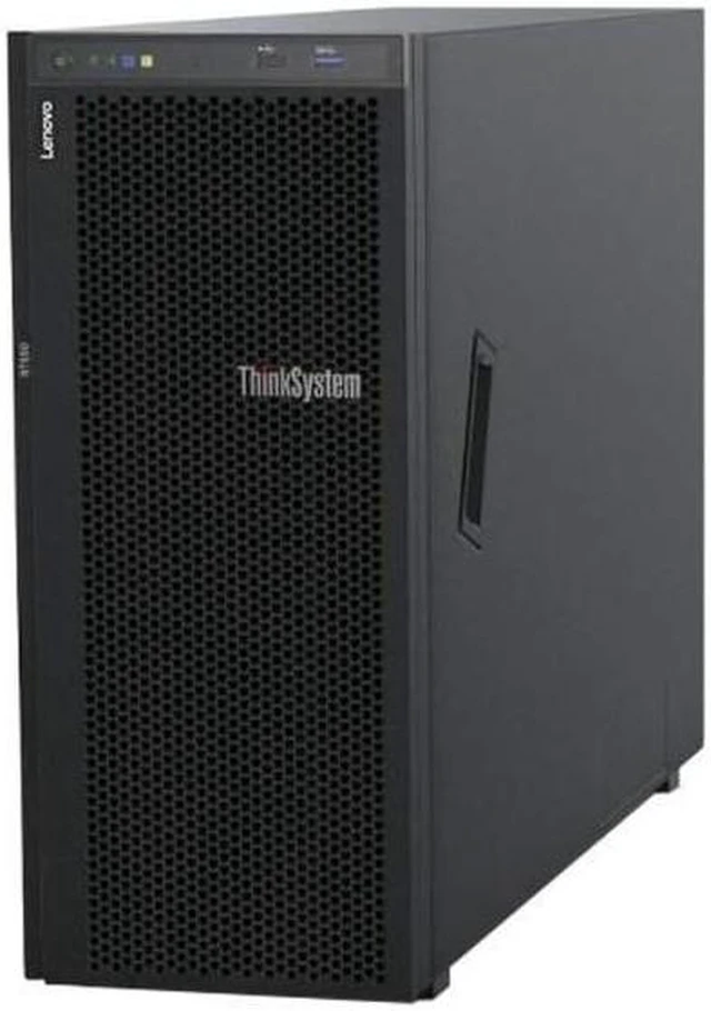 Main image of Lenovo ThinkSystem ST558 Tower Server 2 x Intel Xeon Silver 4210, 128GB DDR4, 2TB SSD, 24TB HDD, RAID, Matrox G200 Graphics