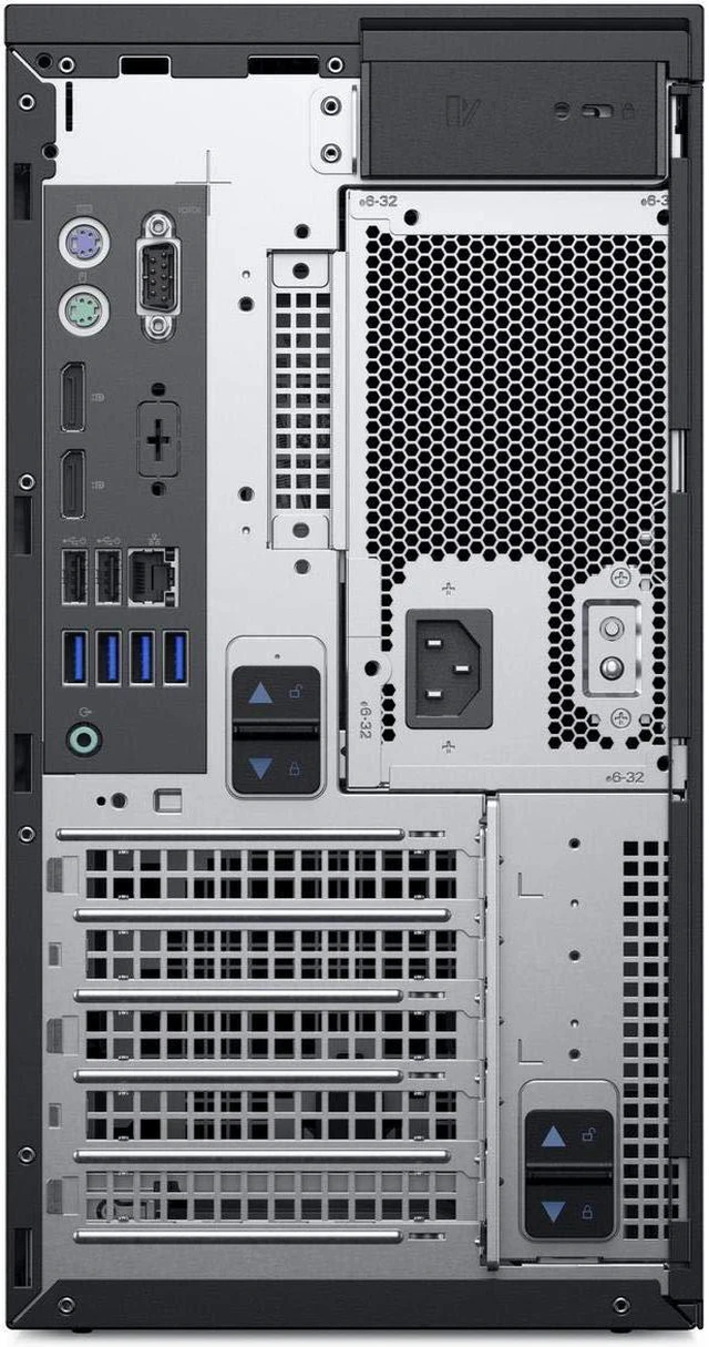 Alt view image 6 of 6 - Dell PowerEdge T40 Tower Server - Intel Xeon E-2224G Quad-Core Processor up to 4.7 GHz, 32GB DDR4 Memory, 2TB (RAID 1) SATA Hard Drive, Intel UHD Graphics P630, DVD Burner, No Operating System