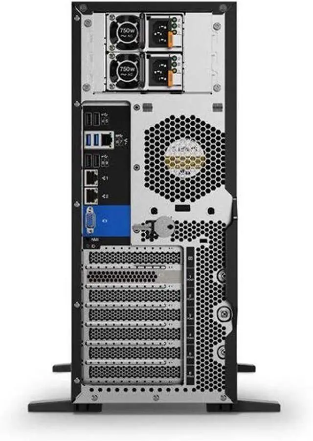 Alt view image 3 of 4 - Lenovo ThinkSystem ST550 Tower Server, 2 x Intel Xeon Silver 4210, 64GB DDR4, 1TB SSD, 12TB HDD, RAID, Matrox G200 Graphics