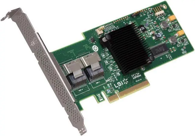Alt view image 3 of 3 - LSI MegaRAID 9240-8i RAID Controller Card 6Gbps 8-Port SAS SATA LSI00200 Server PCIe Expander Card
