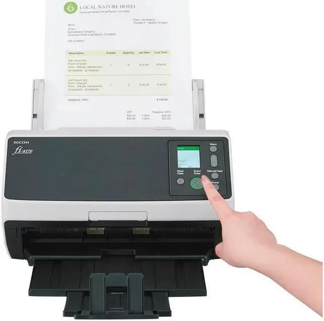 Alt view image 3 of 4 - Ricoh Document scanner fi-8170 - DIN A4