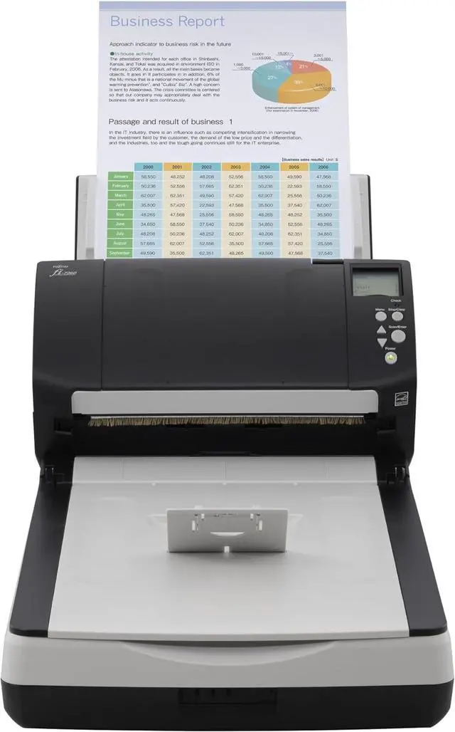 Alt view image 3 of 7 - Ricoh / Fujitsu fi-7260 (PA03670-B555) Duplex Image Document Scanner