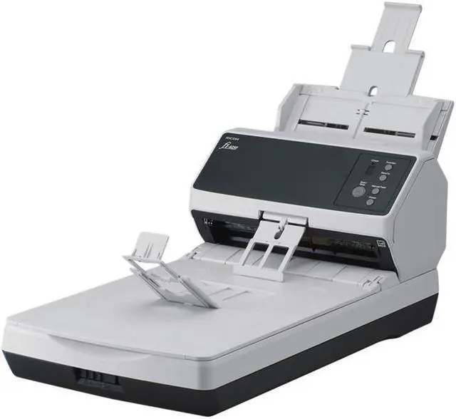 Alt view image 3 of 4 - RICOH fi-8250 Document Scanner with Flatbed - PA03810-B605