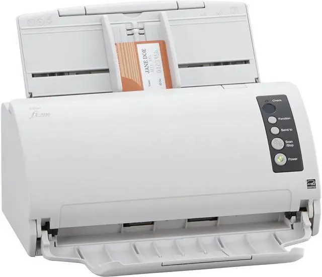 Alt view image 6 of 6 - Fujitsu fi-7030 Value-Priced Front Office Color Duplex Document Scanner with Auto Document Feeder (ADF) - 600 dpi - 27 ppm - USB (PA03750-B005)