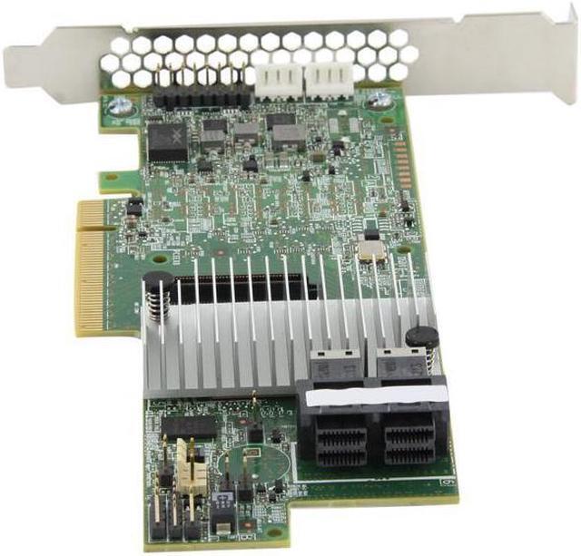 Alt view image 2 of 6 - LSI 9300 MegaRAID SAS 9361-8i (LSI00417) PCI-Express 3.0 x8 Low Profile SATA / SAS High Performance Eight-Port 12Gb/s RAID Controller (Single Pack)--Avago Technologies