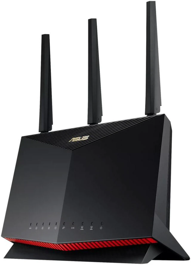 Alt view image 2 of 7 - ASUS RT-AX86U Pro (AX5700) Dual Band WiFi 6 Extendable Gaming Router, 2.5G Port, Gaming Port, Mobile Game Mode, Port Forwarding, Subscription-Free Network Security, VPN, AiMesh Compatible