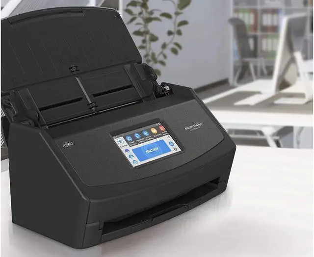 Alt view image 5 of 5 - Fujitsu ScanSnap iX1500 (PA03770-B105) Color Duplex Document Scanner with Touch Screen for Mac and PC.