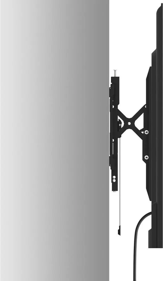 Alt view image 6 of 8 - Kanto TE300SG Outdoor Extend and Tilting TV Wall Mount for 45 - 100 TVs | Supports up to 150 lbs | Latching Home Position | Extends up to 6" from Wall | Up to 8° Swivel | Large Open Wall Plate