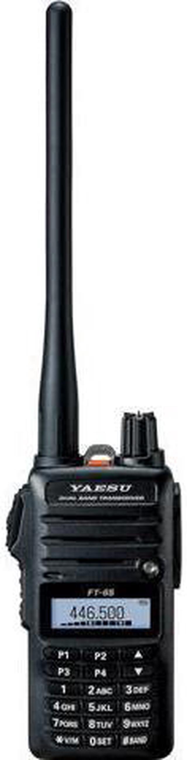 Main image of Yaesu Original FT-65 FT-65R 144/440 Dual-Band Rugged & Compact Handheld Transceiver, 5W.