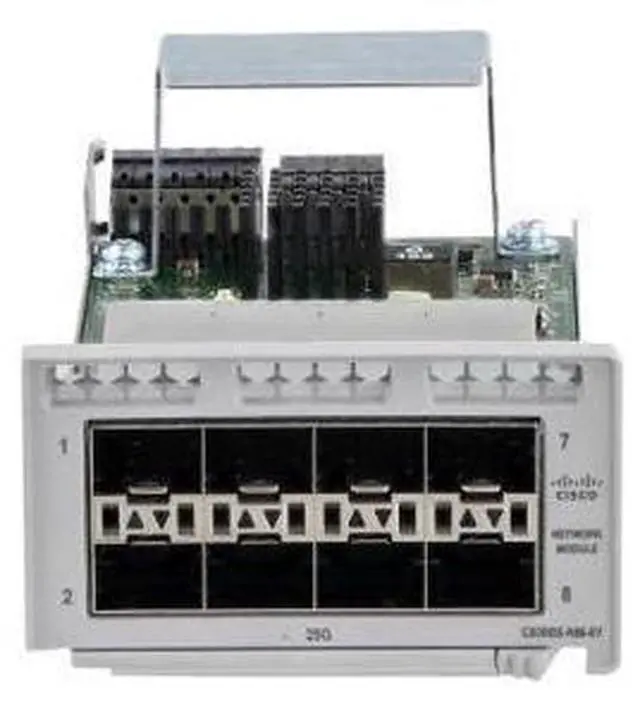 Main image of Catalyst 9300 Series Network Module - expansion module (C9300X-NM-8Y)