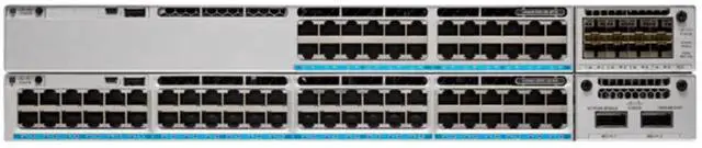 Main image of Catalyst 9300X - Network Essentials - switch - 48 ports - managed - rack-mountable (C9300X-48HX-E)