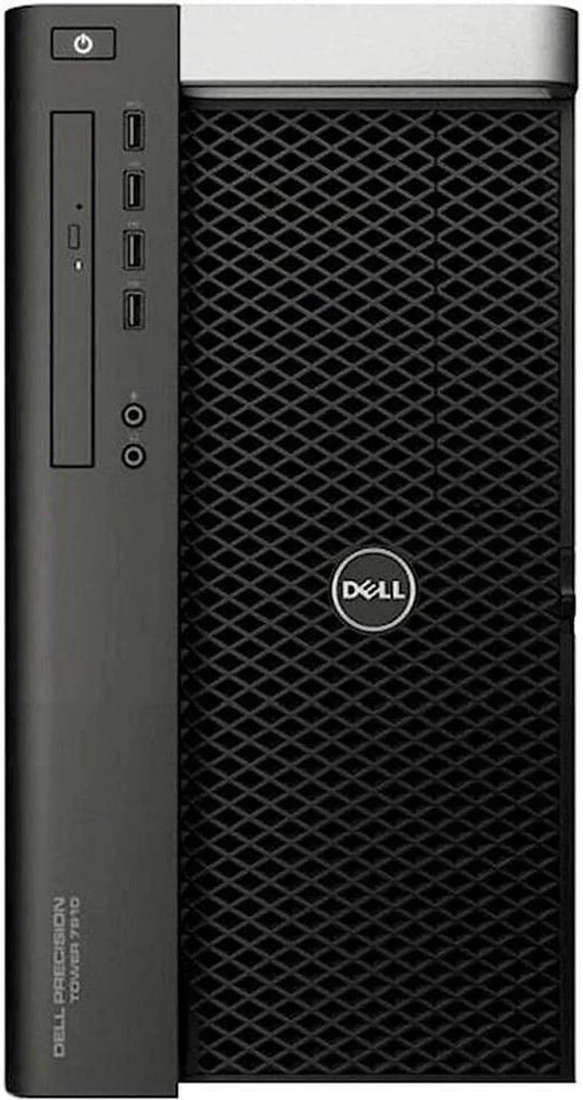 Main image of Dell PowerEdge T340 Tower Server, Windows 2019 STD OS, Intel Xeon E-2124 Quad-Core 3.3GHz 8MB, 32GB DDR4 RAM, 8TB Storage, RAID, Single PSU