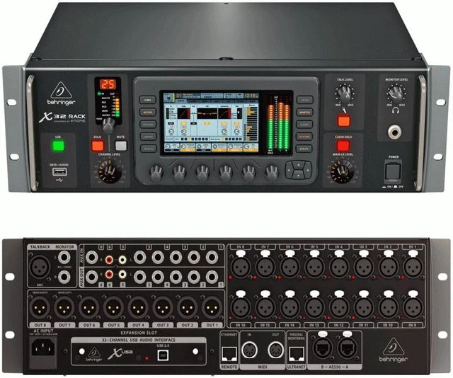 Alt view image 5 of 5 - Behringer X32 Rack Digital Mixer