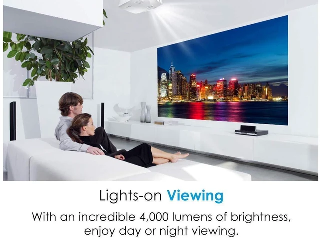 Alt view image 7 of 7 - Optoma HD39HDR High Brightness HDR Home Theater Projector | 120Hz Refresh Rate | 4000 lumens | Fast 8.4ms Response time with 120Hz | Easy Setup with 1.3X Zoom | 4K Input | Quiet Operation 26dB