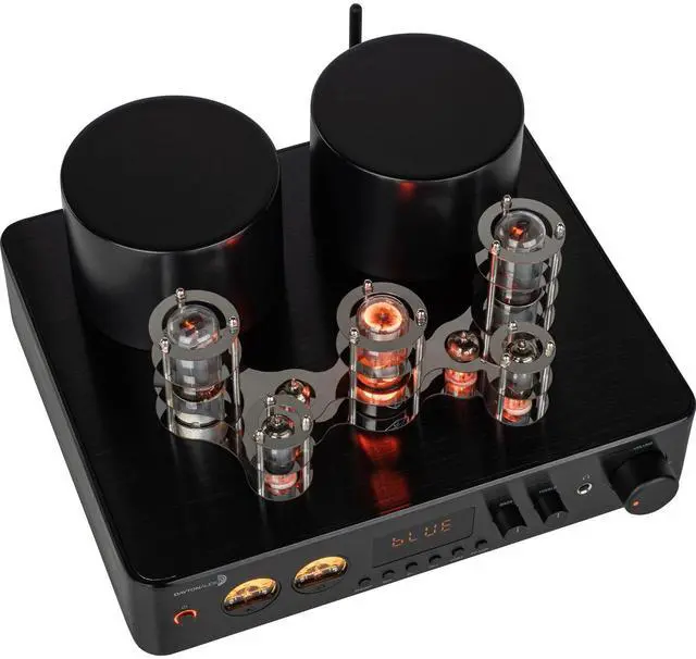 Alt view image 5 of 5 - Dayton Audio HTA200 Integrated Stereo Hybrid Tube Amplifier 200 Watts