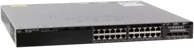 Alt view image 5 of 8 - Catalyst WS-C3650-24TS-L - switch - 24 ports - managed - rack-mountable (WS-C3650-24TS-L)