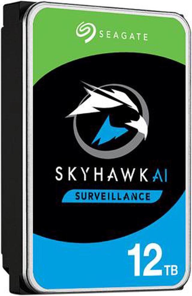 Alt view image 3 of 3 - Seagate SkyHawk AI ST12000VE001 12TB 7200 RPM 256MB Cache SATA 6.0Gb/s 3.5" Internal Hard Drive Bare Drive